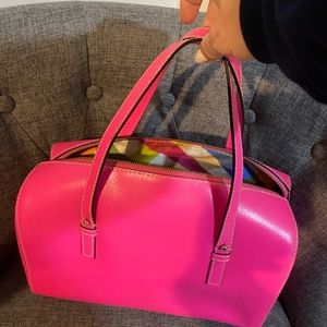 Bright pink bag